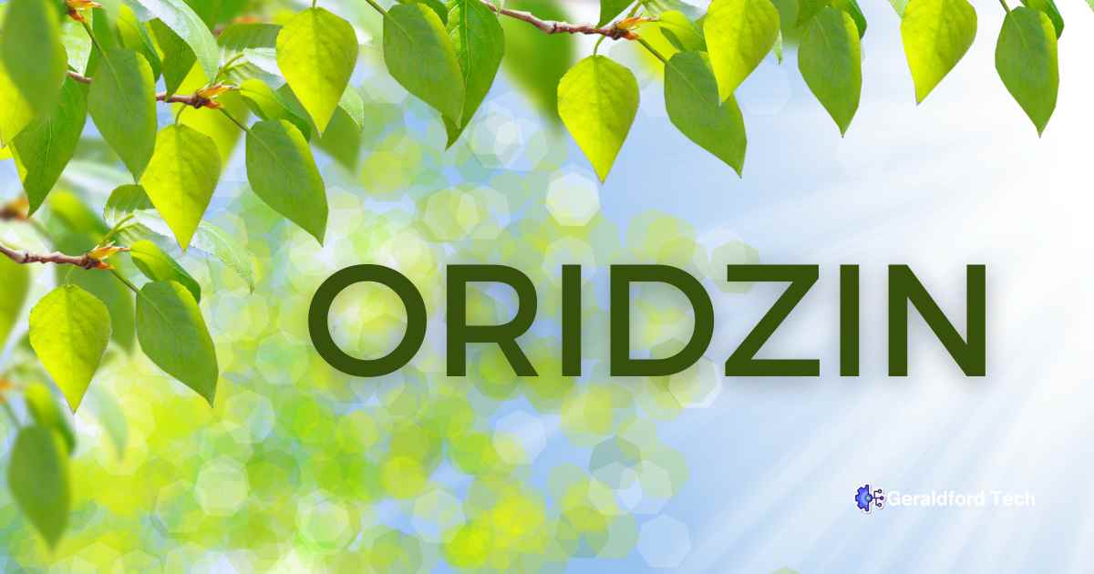 Elevate Your Wellbeing With Oridzin